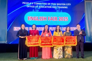 Hội trại Tiếng Anh 2025 của Phòng GD&ĐT thành phố Thái Nguyên.