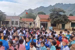 Trường PTDTBT Tiểu học Xuân Trường (Bảo Lạc, Cao Bằng) cần điều kiện phòng lớp học tốt hơn để đáp ứng hoạt động giáo dục.