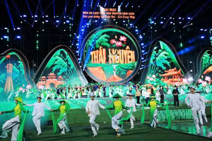 Chương trình nghệ thuật khai mạc mùa du lịch Thái Nguyên năm 2026.