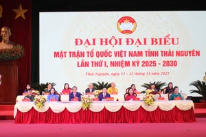 Đại hội đại biểu Mặt trận Tổ quốc Việt Nam tỉnh Thái Nguyên lần thứ I, nhiệm kỳ 2025-2030.