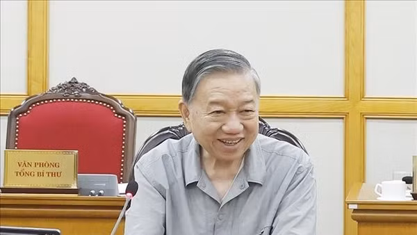 Tổng Bí thư, Chủ tịch nước Tô Lâm phát biểu chỉ đạo. Ảnh: Thống Nhất/TTXVN 