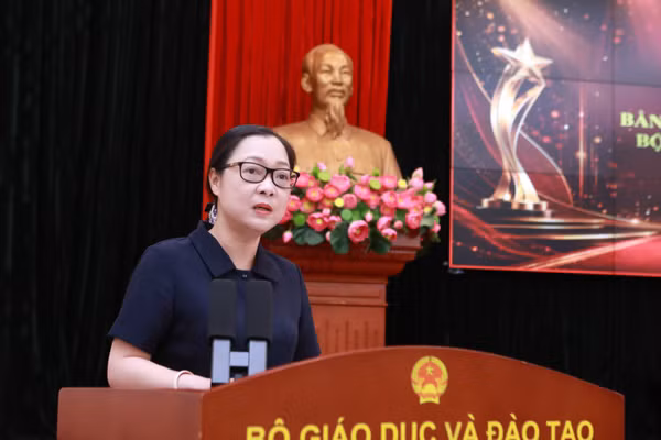 Thứ trưởng Nguyễn Thị Quyên Thanh nhấn mạnh vai trò của việc tổ chức hội nghị tập huấn. 