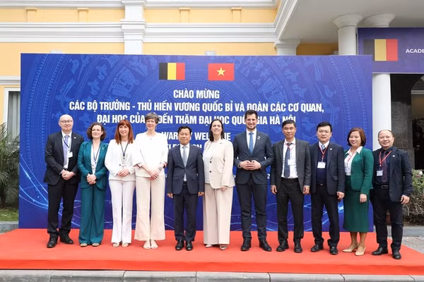 Nhiều triển vọng trong hợp tác giáo dục giữa Việt Nam - Vương quốc Bỉ