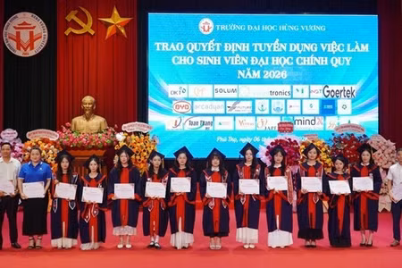 Gắn đào tạo với tuyển dụng, rộng cửa việc làm cho sinh viên