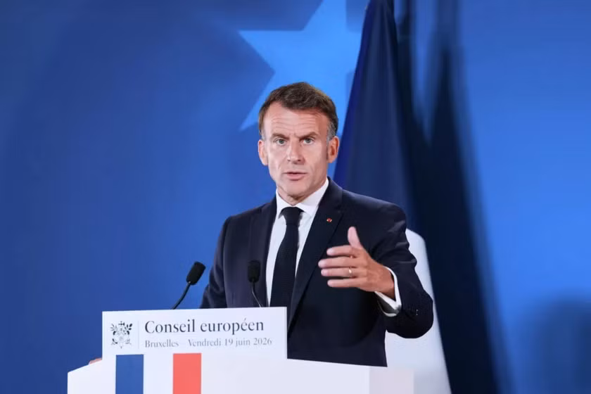 Tổng thống Pháp Emmanuel Macron.