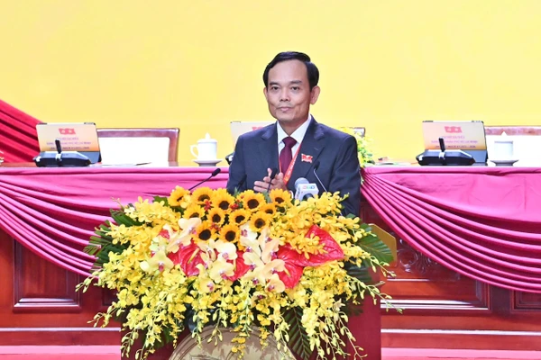Bí thư Thành ủy TPHCM Trần Lưu Quang. Ảnh: BTC.