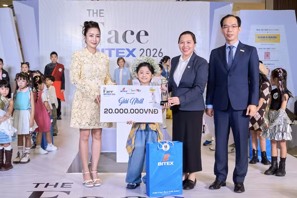 Quán quân cuộc thi The Face BITEX 2026 thuộc về Âu Trần Trọng Hiếu, Trường Tiểu học Nguyễn Hiền (phường Hạnh Thông, TPHCM).