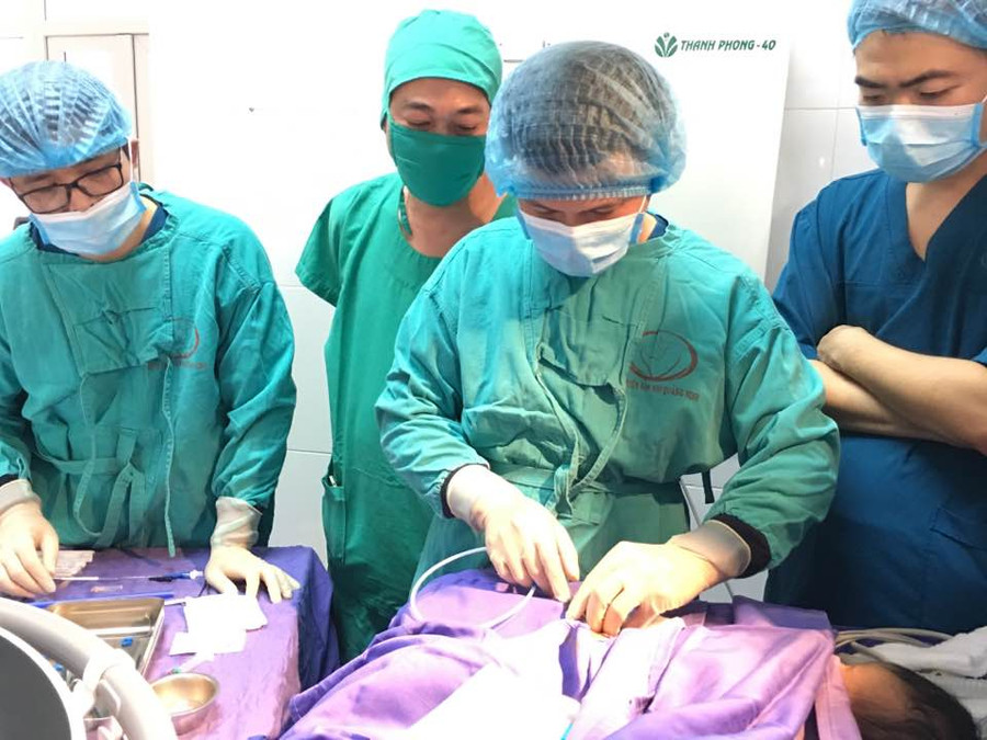 Cấp cứu kịp thời cho cháu bé