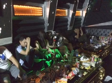 Công an phát hiện hơn chục dân chơi dương tính với ma túy (ảnh minh họa)