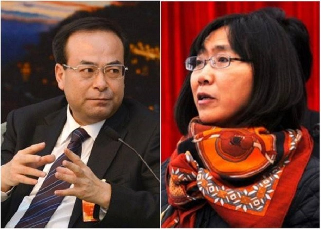 Tôn Chính Tài và người tình Lưu Phượng Châu.