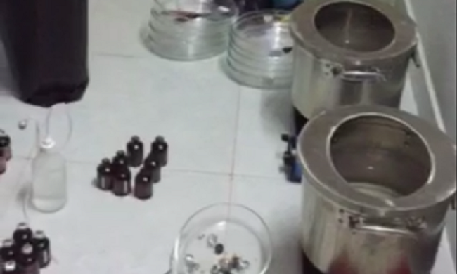 Những dụng cụ các đối tượng dùng tách chiết ma túy