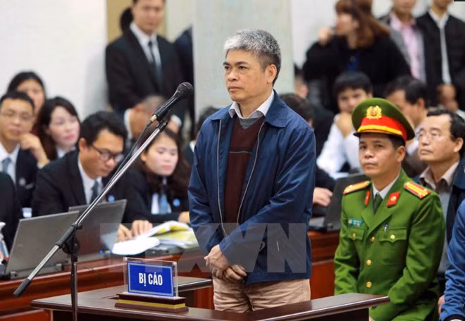 Bị cáo Nguyễn Xuân Sơn. (Ảnh: TTXVN)