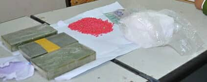 Tang vật vụ án. Ảnh theo CAND Tang vật vụ án. Ảnh theo CAND