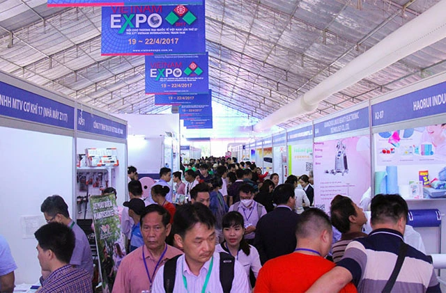 VietnamExpo lần thứ 27 tổ chức năm 2017 đã đón nhận sự tham gia của 500 doanh nghiệp trong và ngoài nước