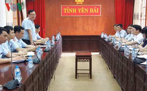 Cục trưởng Cục Chống Tham nhũng Phạm Trọng Đạt phát biểu tại buổi công bố Quyết định Thanh tra. (Theo VOV)