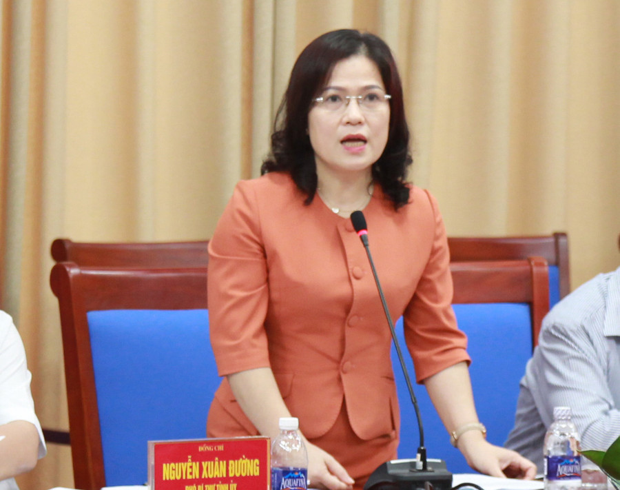 Giám đốc Sở GD&ĐT Nghệ An Nguyễn Thị Kim Chi