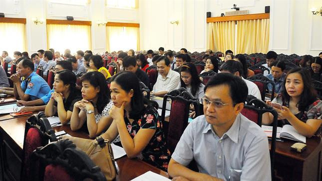 Các đảng viên tham gia tập huấn nghiệp vụ kiểm tra, giám sát và thi hành kỷ luật trong Đảng của Đảng ủy Bộ GD&ĐT Các đảng viên tham gia tập huấn nghiệp vụ kiểm tra, giám sát và thi hành kỷ luật trong Đảng của Đảng ủy Bộ GD&ĐT