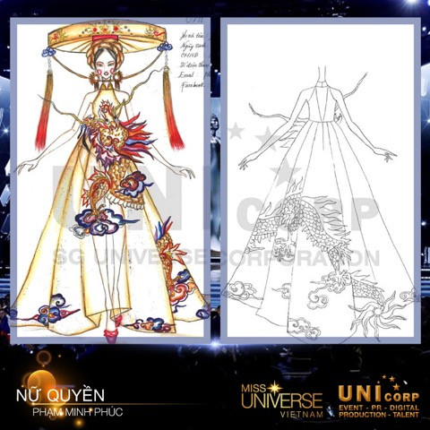 Mẫu thiết kế Nữ quyền của Phạm Minh Phúc. Mẫu thiết kế Nữ quyền của Phạm Minh Phúc.