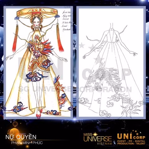 Mẫu thiết kế Nữ quyền của Phạm Minh Phúc. Mẫu thiết kế Nữ quyền của Phạm Minh Phúc.