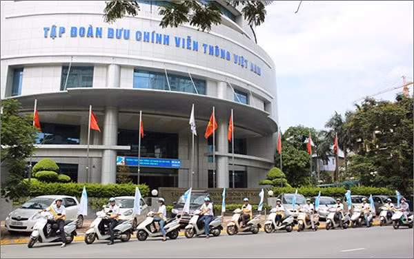 Trụ sở Tập đoàn VNPT tại 57 Huỳnh Thúc Kháng, phường Láng Hạ, quận Đống Đa, thành phố Hà Nội