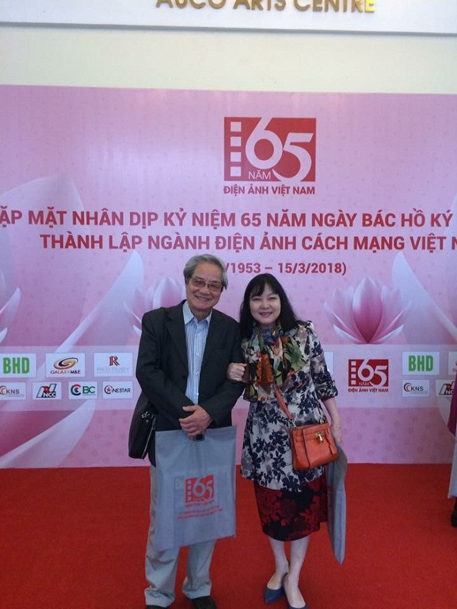 Đao diễn Sỹ Chung, nhà biên kịch Thanh Tú (Hãng phim Tài liệu – Khoa học T.Ư)