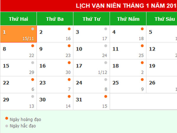 Dịp Tết Dương lịch 2018, người lao động được nghỉ từ 2-3 ngày.