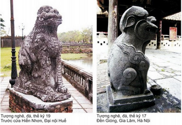 Tượng linh vật của Việt Nam (Nguồn ảnh: Cục Mỹ thuật, Nhiếp ảnh và Triển lãm) Tượng linh vật của Việt Nam (Nguồn ảnh: Cục Mỹ thuật, Nhiếp ảnh và Triển lãm)