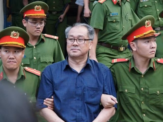 Bị cáo Phạm Công Danh tại phiên tòa