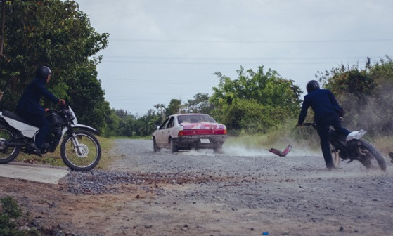 Cảnh dượt đuổi “có một không hai” được dàn dựng trong phim