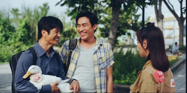 Dustin Nguyễn trong vai Mười mù, cao thủ võ thuật