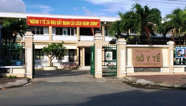 Sở Y tế Cà Mau, nơi có một số cán bộ bị điều tra vì có dấu hiệu chiếm dụng tiền học phí của sinh viên cử tuyển.