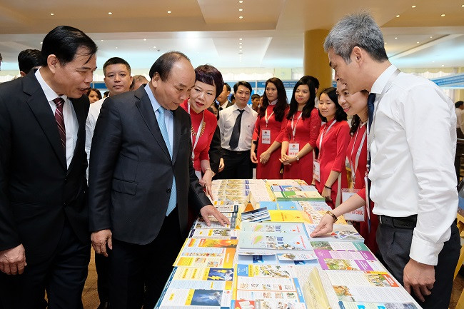 Thủ tướng cho rằng công tác tuyên truyền và phố biến kiến thức về phòng chống thiên tai là hết sức quan trọng. Ảnh: VGP