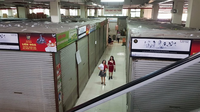 Hơn 400 điểm kinh doanh ngừng bán hàng tại chợ Hạ Long 1 Hơn 400 điểm kinh doanh ngừng bán hàng tại chợ Hạ Long 1