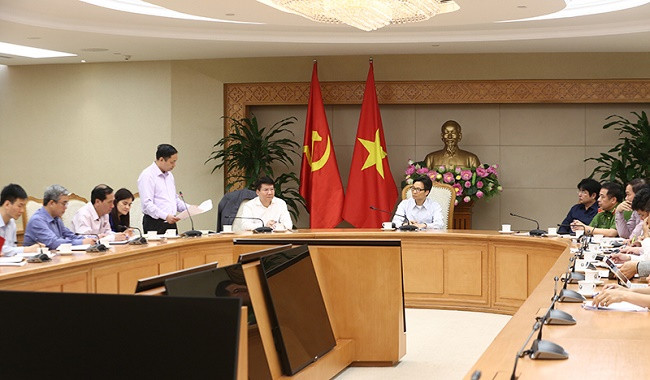 Toàn cảnh cuộc họp. Ảnh: VGP/