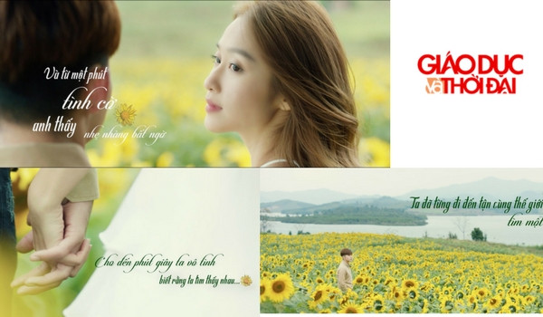 Câu chuyện ngôn tình “ lộ diện” đúng ngày 8-3.