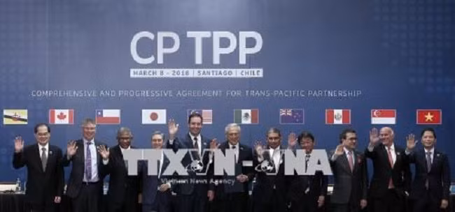 Đại diện các nước tham gia ký CPTPP