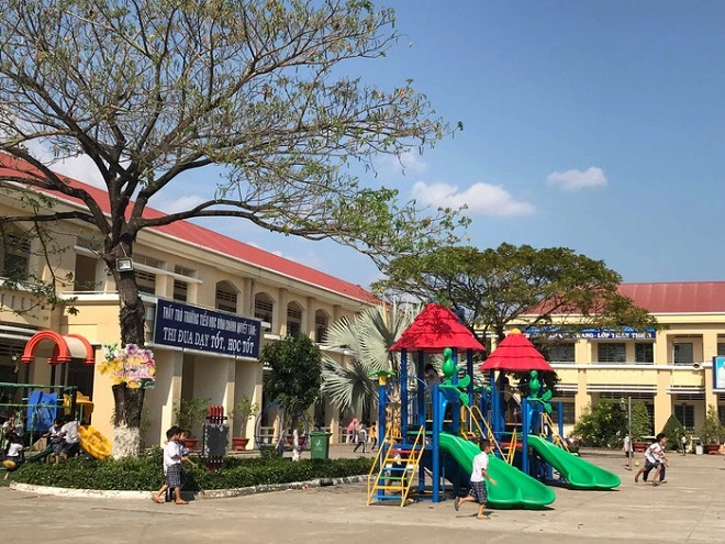 Trường Tiểu học Bình Chánh. Ảnh minh họa