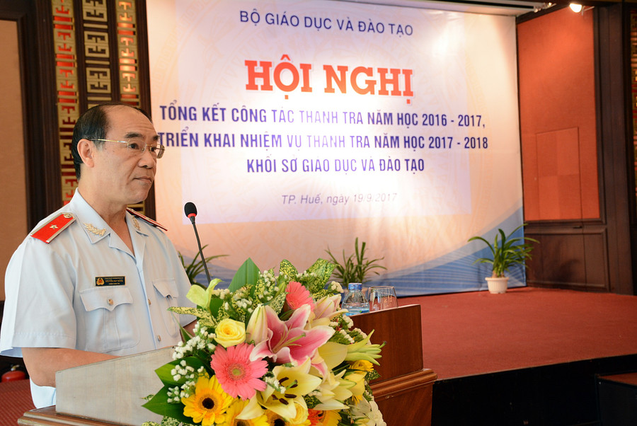 Chánh Thanh tra Bộ GD&ĐT - ông Nguyễn Huy Bằng