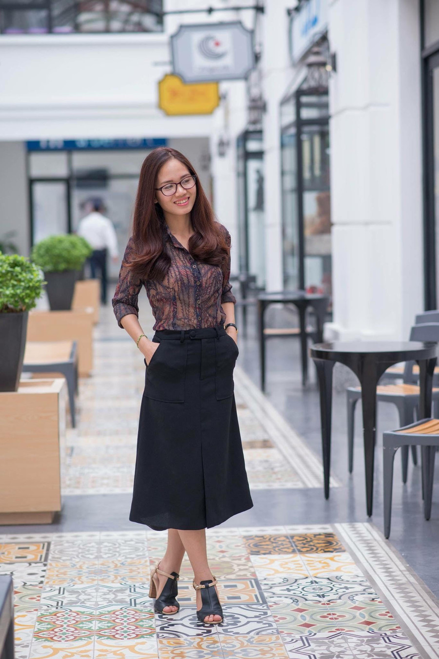 Chân dung nữ thủ lĩnh thương hiệu thời trang KAM. Chân dung nữ thủ lĩnh thương hiệu thời trang KAM.