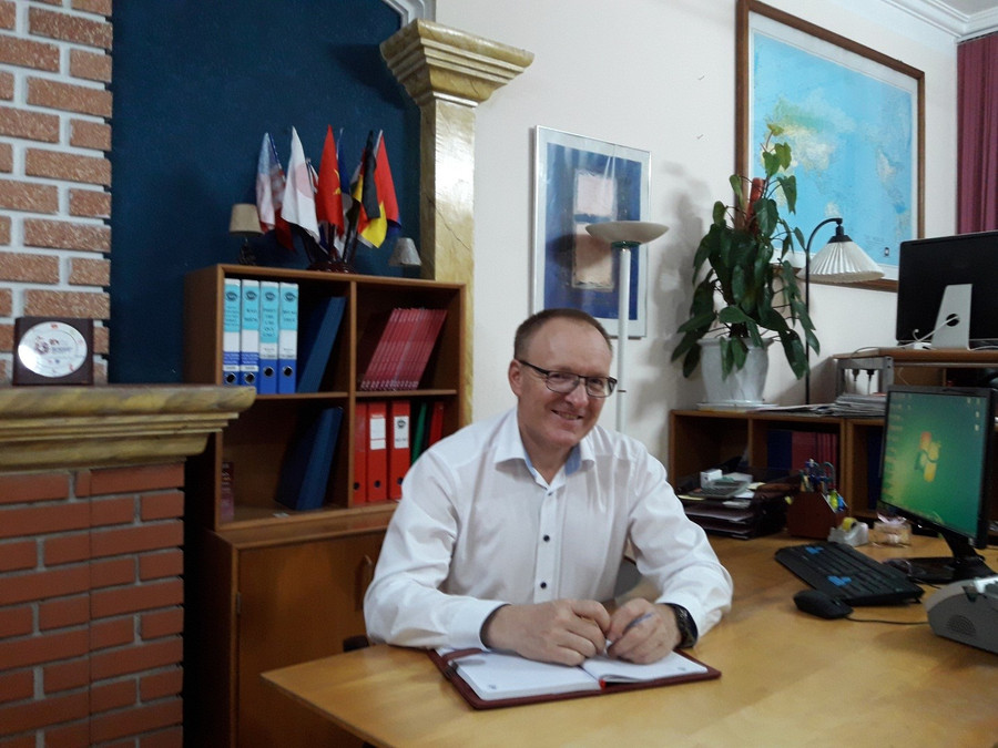 Ông Roland Hanczuk –Tổng Giám đốc tập đoàn Leonadis Group Ông Roland Hanczuk –Tổng Giám đốc tập đoàn Leonadis Group