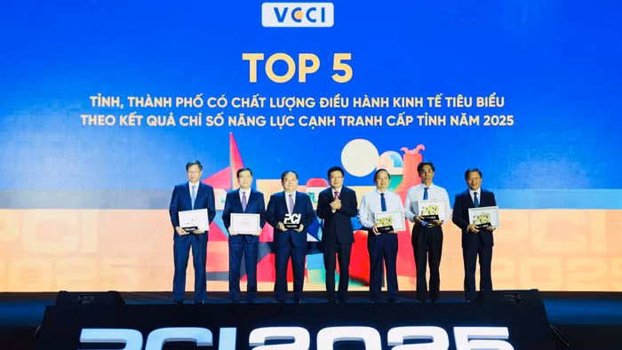 Năm địa phương dẫn đầu nhóm chất lượng điều hành "Tốt".