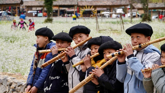 Hà Giang nổi bật với vẻ đẹp thiên nhiên hùng vĩ cùng văn hóa và bản sắc dân tộc. Ảnh: Thùy Linh.