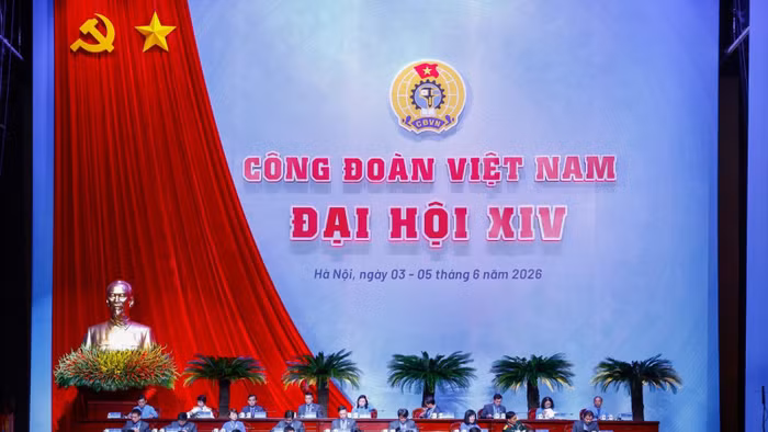 Đại hội Công đoàn Việt Nam lần thứ XIV nhiệm kỳ 2026-2031 diễn ra từ ngày 3 - 5/6, tại Hà Nội.