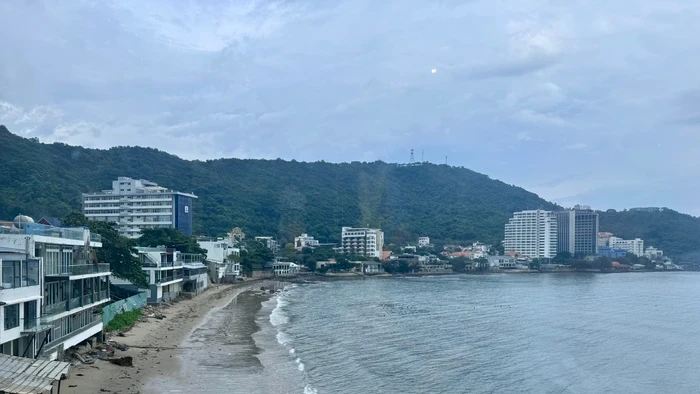 Bãi biển tại Phường Vũng Tàu (TPHCM). Ảnh: San Yên. 