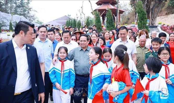 Thủ tướng Phạm Minh Chính dự khánh thành tôn tạo di tích đề kháng Him Lam