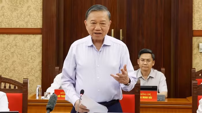 Tổng Bí thư, Chủ tịch nước chủ trì phiên họp Ban Chỉ đạo Trung ương về phát triển khoa học, công nghệ, đổi mới sáng tạo và chuyển đổi số. (Ảnh: Thống Nhất/TTXVN)