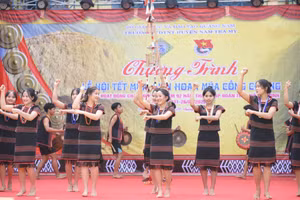 Trường Phổ thông DTNT Nam Trà My tổ chức các hoạt động gìn giữ văn hoá dân tộc.