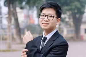 Nguyễn Duy Phong - học sinh lớp 12A5 Trường THPT Chương Mỹ A (Hà Nội).