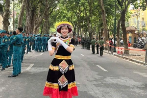 Cô giáo Lê Thị Thẩm - giáo viên Trường mầm non Sơn Lộc (xã Xuân Lộc, tỉnh Hà Tĩnh).