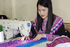 Chị Giàng Thị Chá (xã Sín Chén, Lào Cai). Ảnh NVCC.
